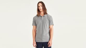 Dockers Rib Collar Polo, Slim Fit