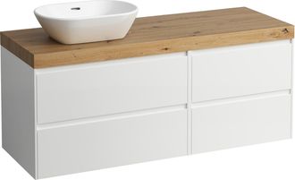 Laufen Lani Encimera De Lavabo Roble Silvestre Incl. Mueble Bajo, - Laufen