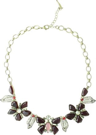 Olivia Welles Maya Butterfly Necklace in Gold /Multi at Nordstrom Rack