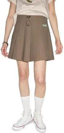 Converse Pleated Track Skirt in Taupe at Nordstrom, Size X-Large