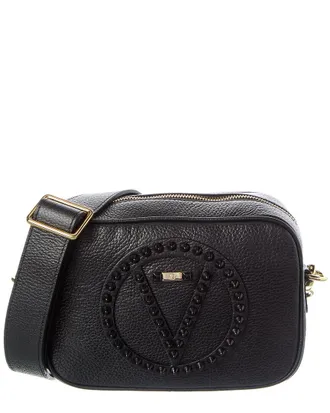 Mario Valentino Valentino By Mario Valentino Mia Rock Leather Satchel