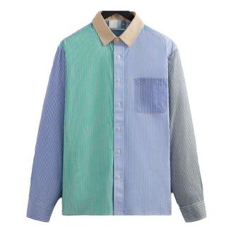 Kith Striped Berkeley Button Down Shirt Prestige KHM030909-425