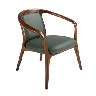 Angel Cerd&aacute; Sill&oacute;n polipiel verde oscuro