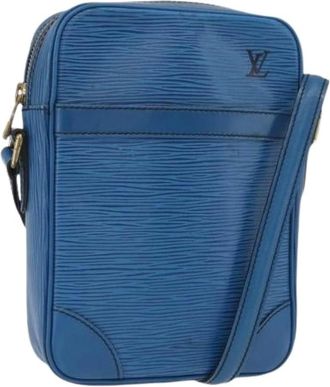 Louis Vuitton Pre-owned Cross Body Bags, female, Blue, Size: ONE SIZE Pre-owned Vintage Epi Shoulder Bag