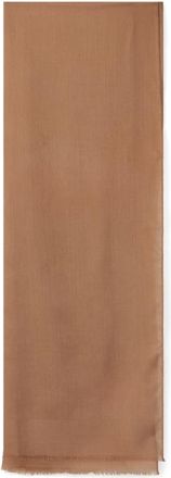 Max Mara Scarves, female, Brown, Size: ONE SIZE Azinnia Scarf