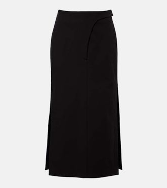 Sportmax Velo cotton pencil skirt
