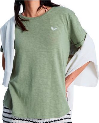 Roxy Oceanwave Regular Emby T-Shirt f&uuml;r Damen | gr&uuml;n
