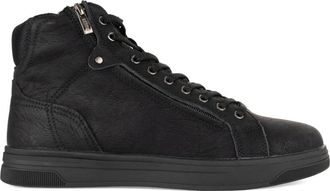 Keddo Enkellaarsjes - Heren - Veterlaarzen - Zwart - 44 EU - Wol - Schoenen