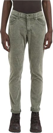 Dondup Broeken, Heren, Groen, W30, Denim, George Jeans