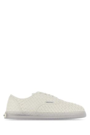 Bottega Veneta Off White Logo Sneakers