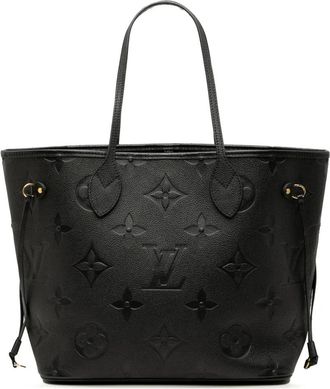 Louis Vuitton 2021-2025 Monogram Giant Empreinte Neverfull MM shopper - Zwart