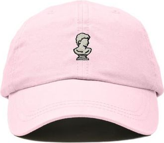 Dalix Sculpture Dad Cap in Washed Pink at Nordstrom