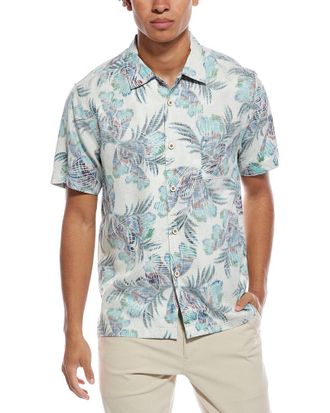 Tommy Bahama Mirante Mirage Silk-Blend Camp Shirt