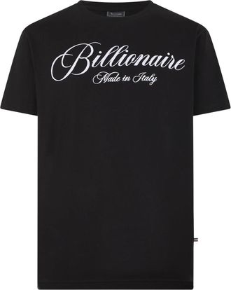 Billionaire Boys Club Round Neck T-Shirt Signature - Heren - T-shirts - Zwart - XL - Katoen - Tops