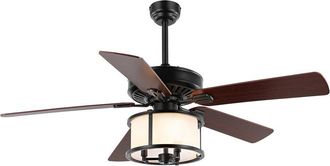 Safavieh Kristos 3-Light 52In Ceiling Fan