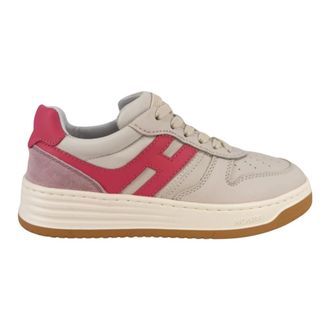 Hogan H630 Sneakers - Dames - Schoenen - Wit - Maat: 35 1/2 EU Leer