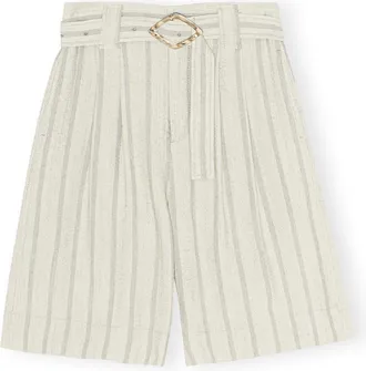 Ganni Long Shorts - Size 32 Grey