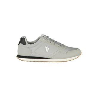 U.S.Polo Association Gray Polyurethane Mens Mens Sneaker