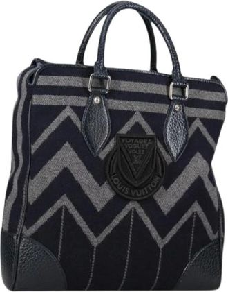 Louis Vuitton Pre-owned Handbags, female, Blue, Size: ONE SIZE Pre-owned Hand Bag