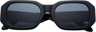 Freyrs Eyewear Onyx Rectangular Sunglasses in Black at Nordstrom