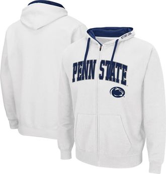 Colosseum Mens Colosseum White Penn State Nittany Lions Big & Tall Full-Zip Hoodie at Nordstrom, Size Xxx-Large