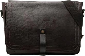 Louis Vuitton Vintage, unisex, Bruin, ONE Size, Leer, Pre-owned Utah Omaha
