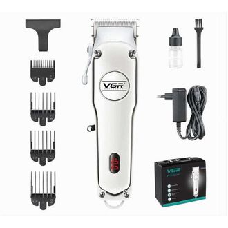 Trade Shop MaxTech - Tagliacapelli Barba Senza Fili Professionale Ricarica Usb Rasoio Valigetta V-032