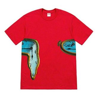 SUPREME SS19 The Persistence of Memory Red Tee SUP-SS19-704