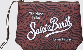 MC2 Saint Barth Pochette Aline in poliestere a righe