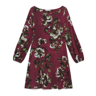 Maliparmi Frosted Blossom Jurk - Dames - Korte kleedjes - Veelkleurig - XL - Kleedjes