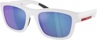 Prada Heren, Accessoires, Wit, Maat: 56 MM Nylon