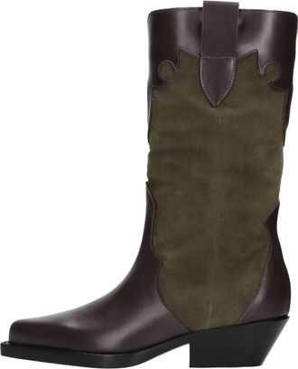 Anna F. Laarzen Multikleur - Dames - Cowboylaarzen - Veelkleurig - 37 EU - Su&egrave;de - Schoenen