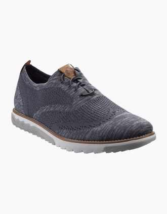 Hush Puppies Mens Expert Wingtip Mens Casual Trainers - Grey - Size: 12