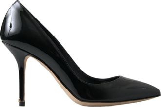 Dolce & Gabbana Elegante Lakleren Hakken Pumps - Dames - Pumps - Zwart - 35 1/2 EU - Leer - Schoenen