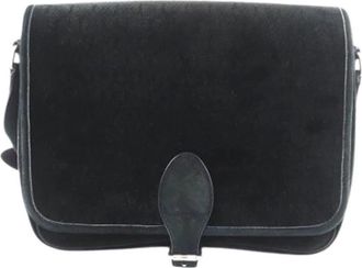 Saint Laurent Pre-owned Flap Shoulder Bag - Dames - Vintage Schoudertas - Zwart - ONE Size - Leer - Vintage