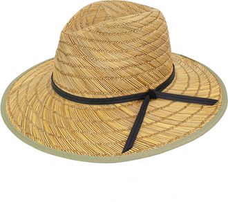 Peter Grimm Conker Straw Sun Protection Hat Khaki