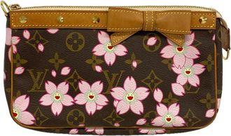 Louis Vuitton Brown Pouch (Pre-Owned)