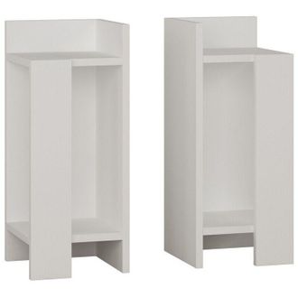 BOBOCHIC Cotecosy - Juego De 2 Mesitas De Noche H60 Cm - Elos