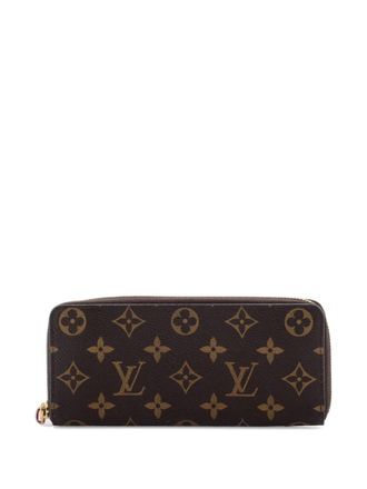 Louis Vuitton Clemence Wallet Monogram Canvas small wallets - women - Fabric - One Size - Brown