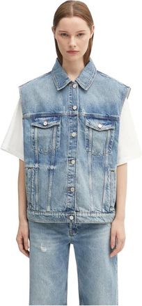 Anine Bing Rory Vest - Jackets - Mujer - Azul - S