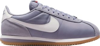 Nike Cortez-su&egrave;de sneakers voor dames (Cementgrijs)