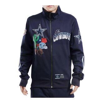Pro Standard Pro Standard Dallas Cowboys Home Town Track Jacket in Midnight Navy Men