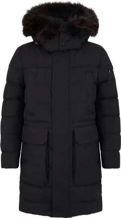 Moorer Hombre, Abrigos, Negro, Talla: M