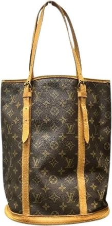 Louis Vuitton Pre-owned Bucket GM Monogram Schoudertas - Dames - Vintage Tas - Bruin - ONE Size - Vintage
