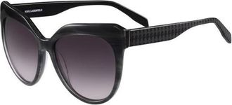 Karl Lagerfeld KL930S 084 Womens Sunglasses Grey Size 58