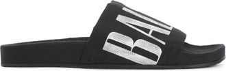 Balenciaga Pool Slide Sandal - Heren - Sandalen - Zwart - 41 EU - Schoenen