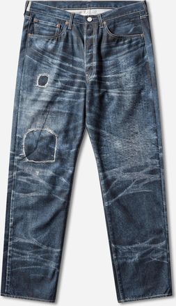 Junya Watanabe Men s New Manual Selvedge Denim Pants Indigo