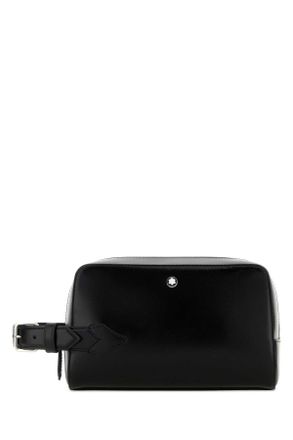 Montblanc Black Leather Beauty Case