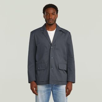 G-Star 4 Pocket Blazer - Donkerblauw - Heren
