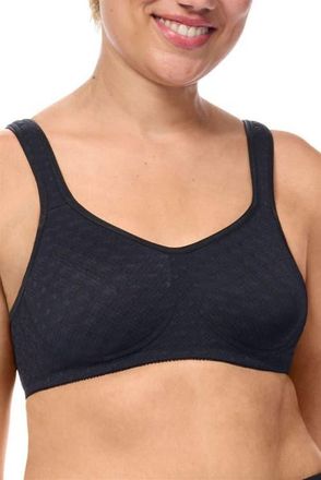 Amoena Tiana Wire-Free Bra in Black at Nordstrom, Size 36Ddd